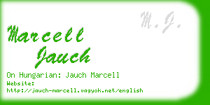 marcell jauch business card